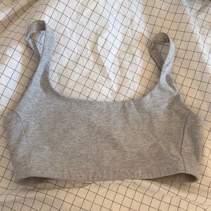 Outdoor Voices Gray Sports Bra
